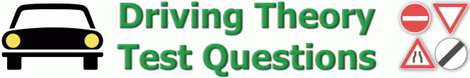 Driving theory test questions